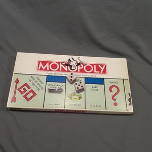 Parker Brothers 1973 MONOPOLY Game NO. 0009
